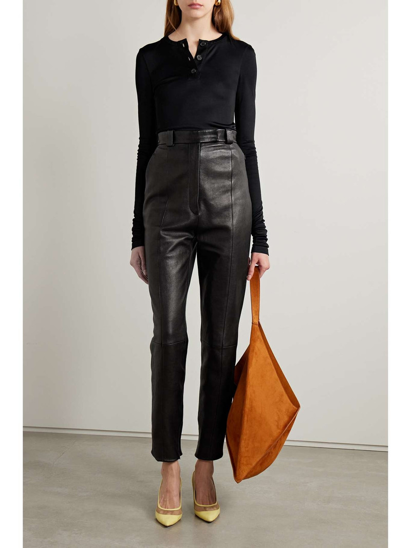 KHAITE Janelle stretch-jersey bodysuit outlook