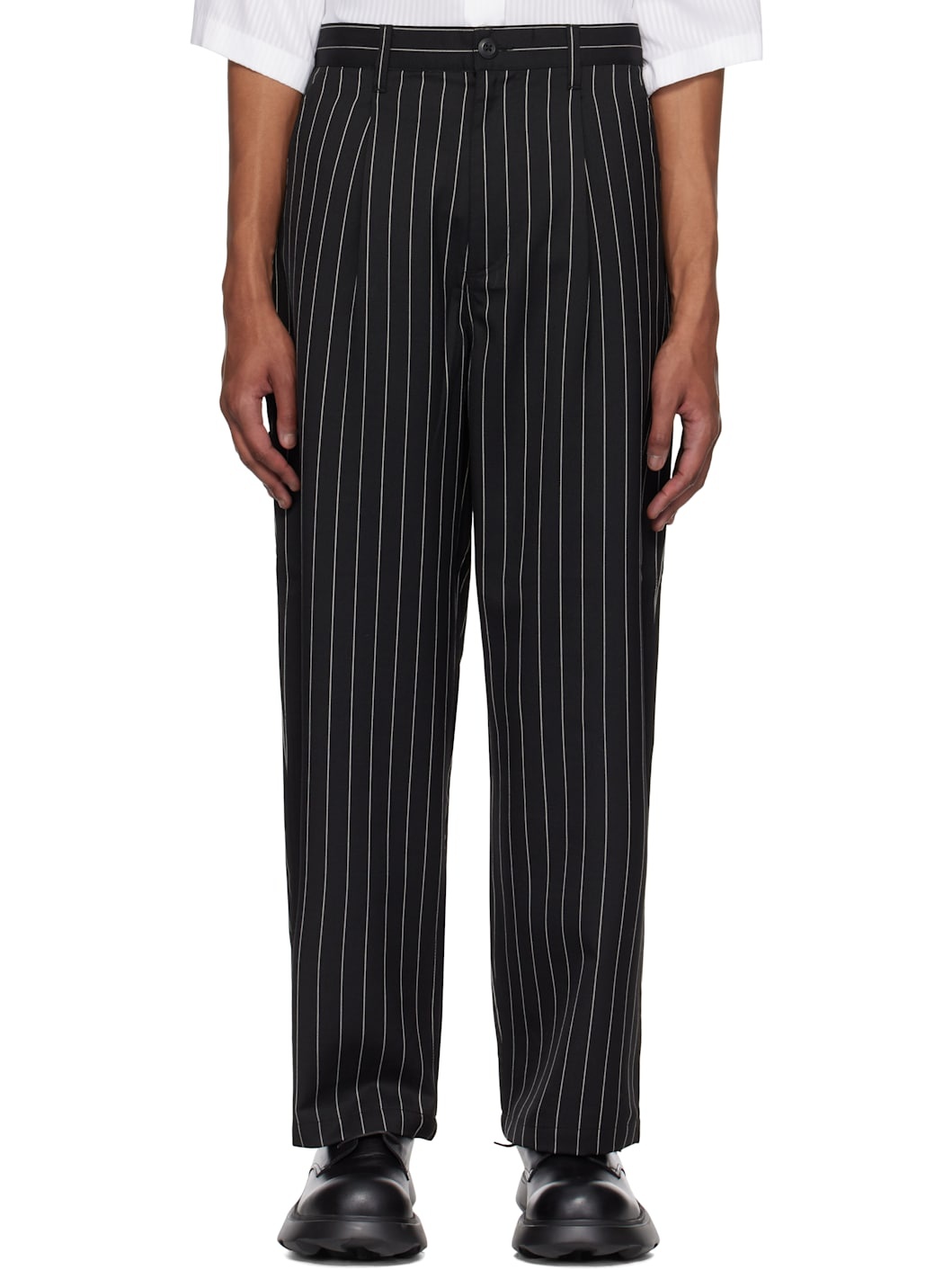 Black Seaton Trousers - 1