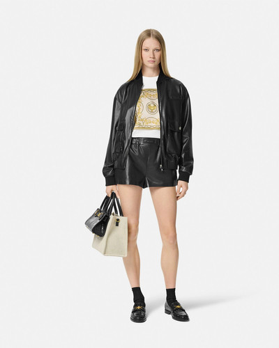 VERSACE Leather Boxer Shorts outlook