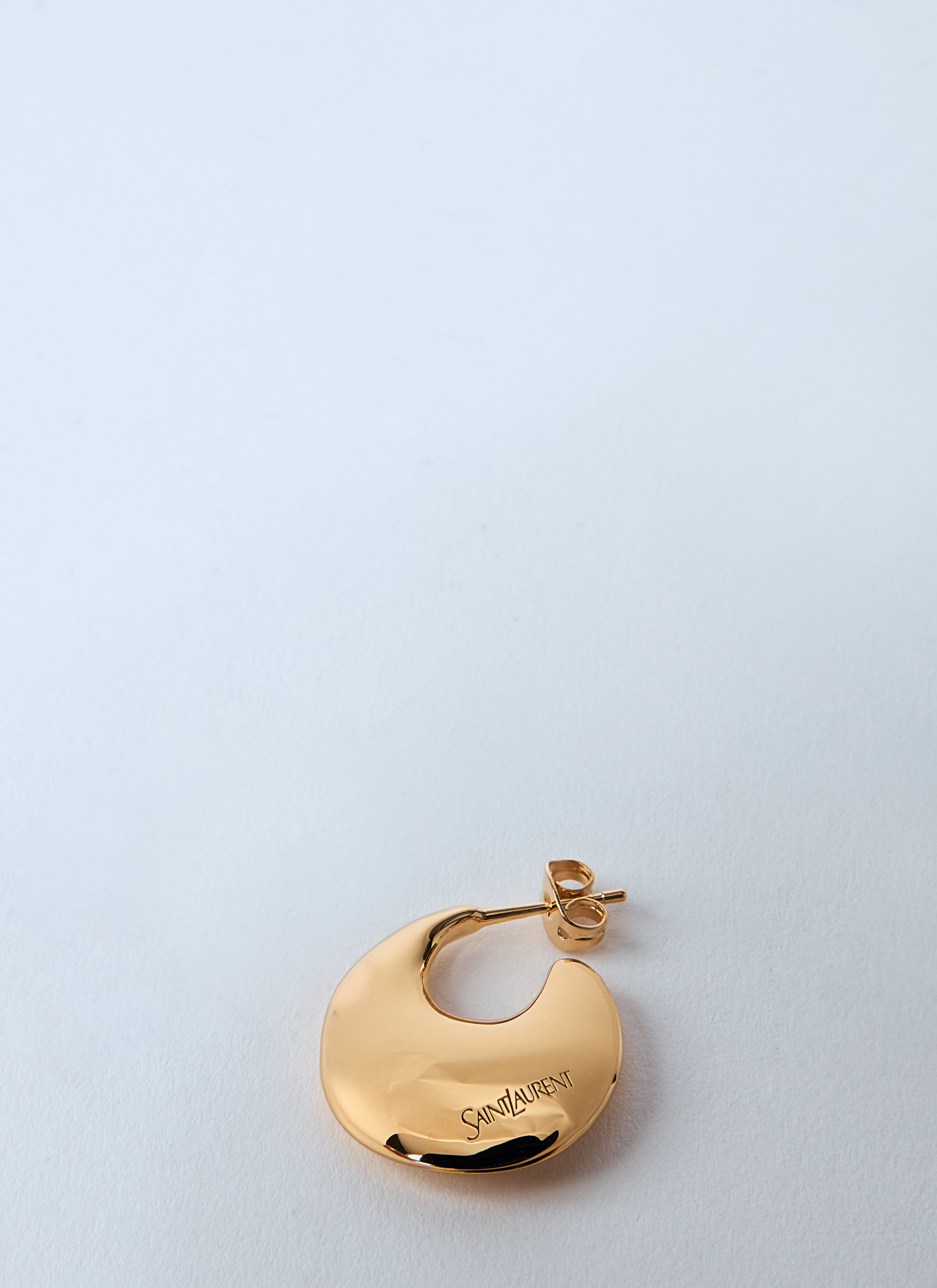 Teardrop Hoop Earrings - 4