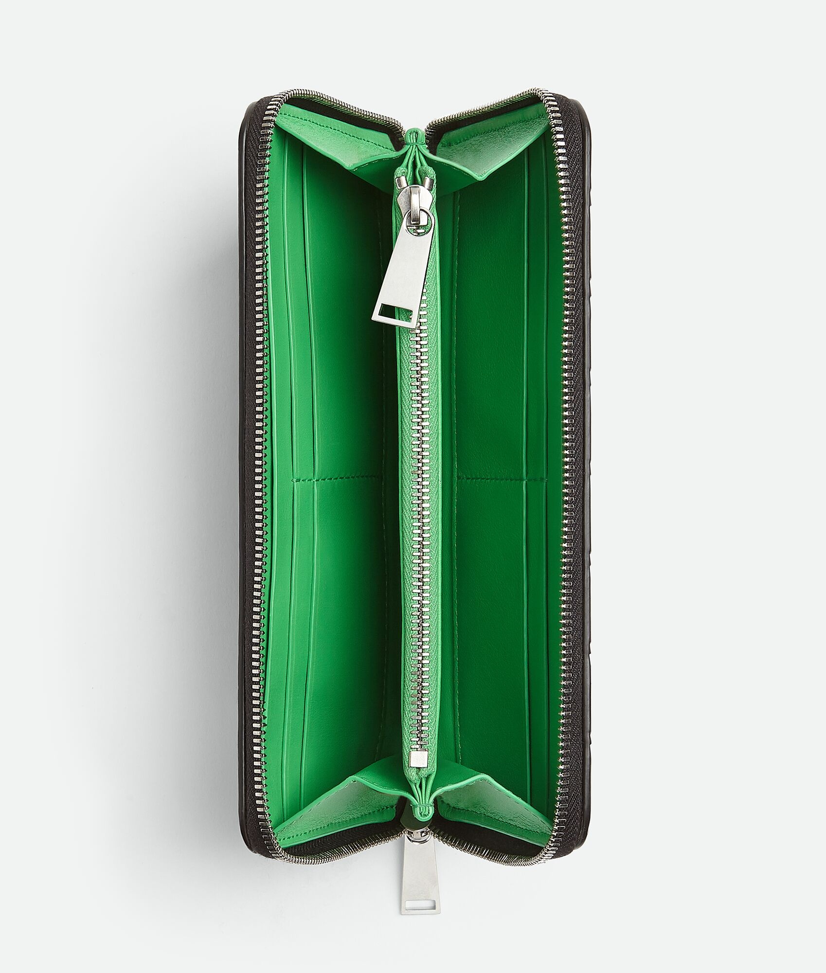 Intrecciato Zip Around Wallet - 2