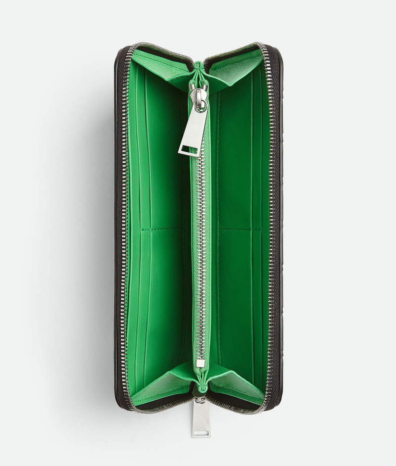 Bottega Veneta Intrecciato Zip Around Wallet outlook