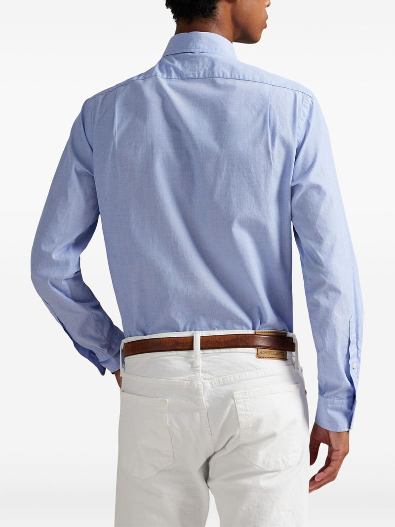 long-sleeve point-colar shirt 4