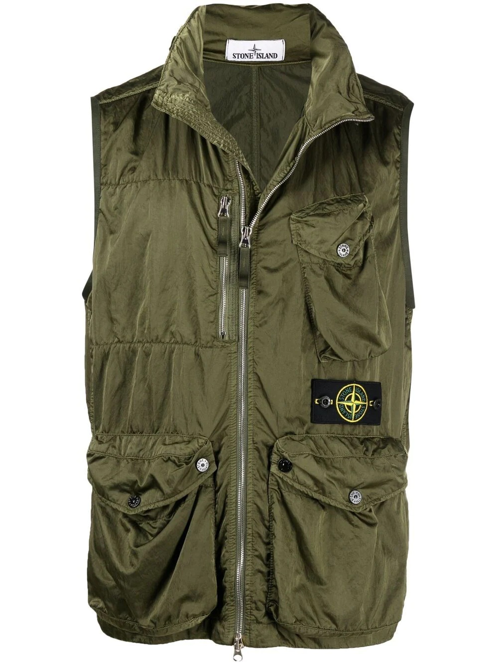 garment-dyed TC tactical vest - 1