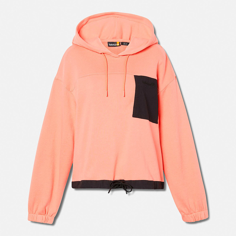 Women's Mixed-Media Hoodie 1