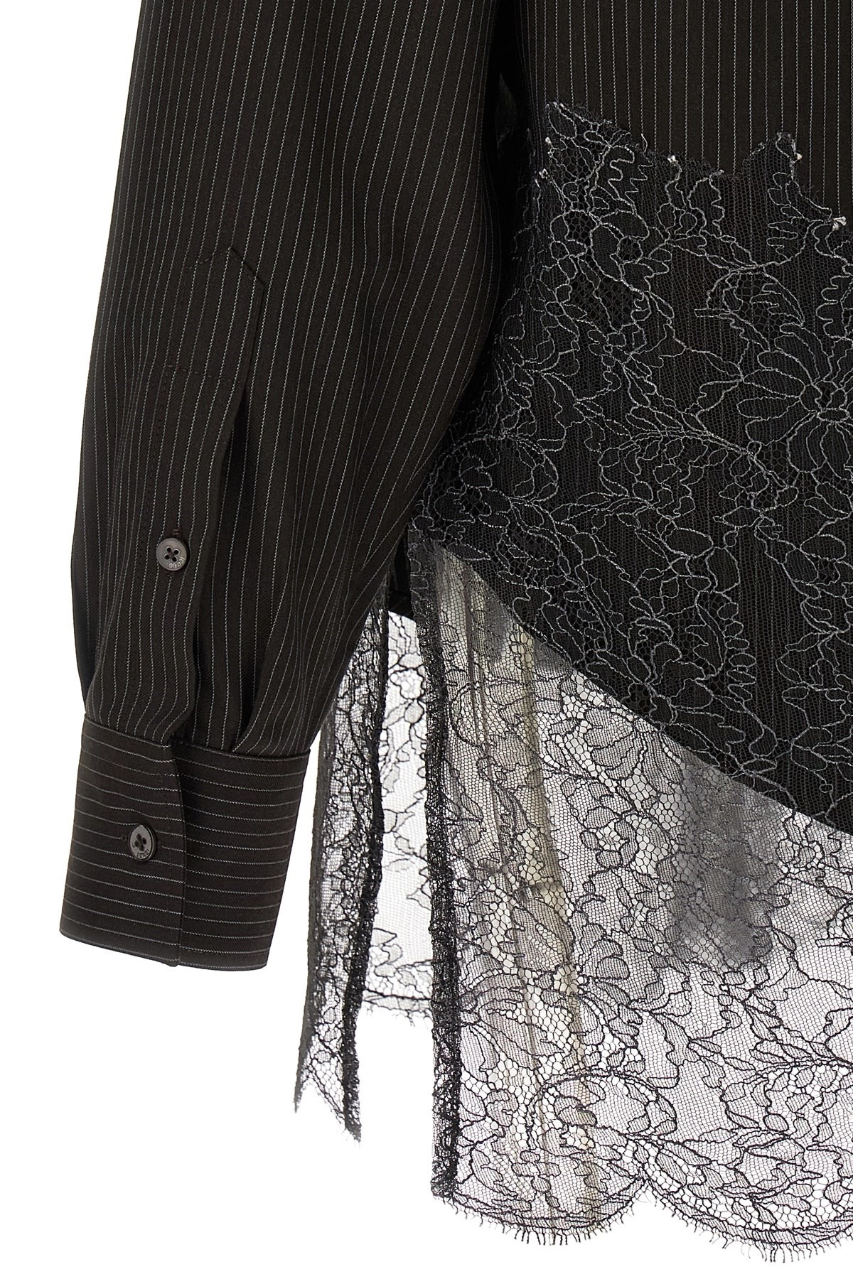 Wool and lace shirt - 5