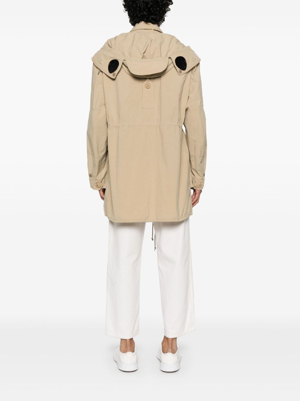x C.P. Company hooded trench coat - 4