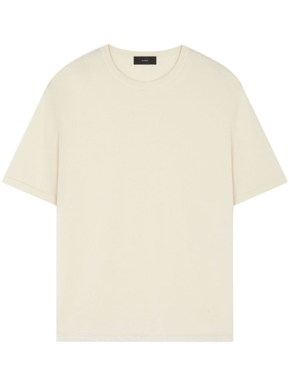 virgin wool knit T-shirt - 1
