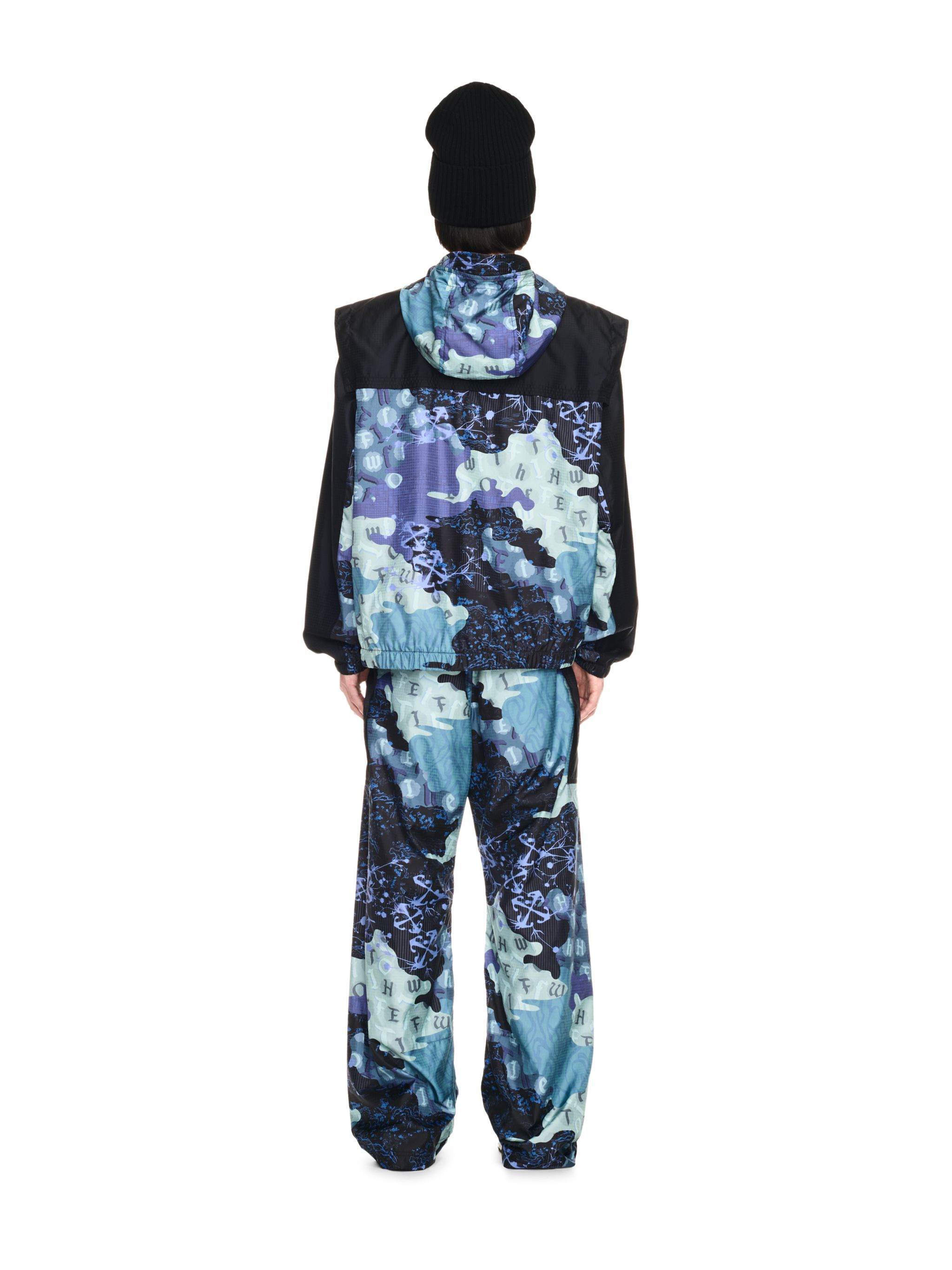 Blue Camo Nylon Anorak - 5