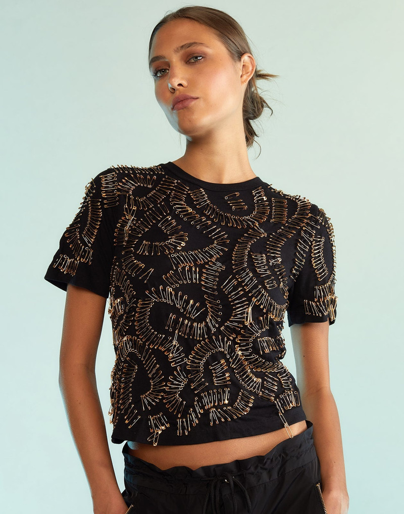 CYNTHIA ROWLEY Safety First Tee outlook