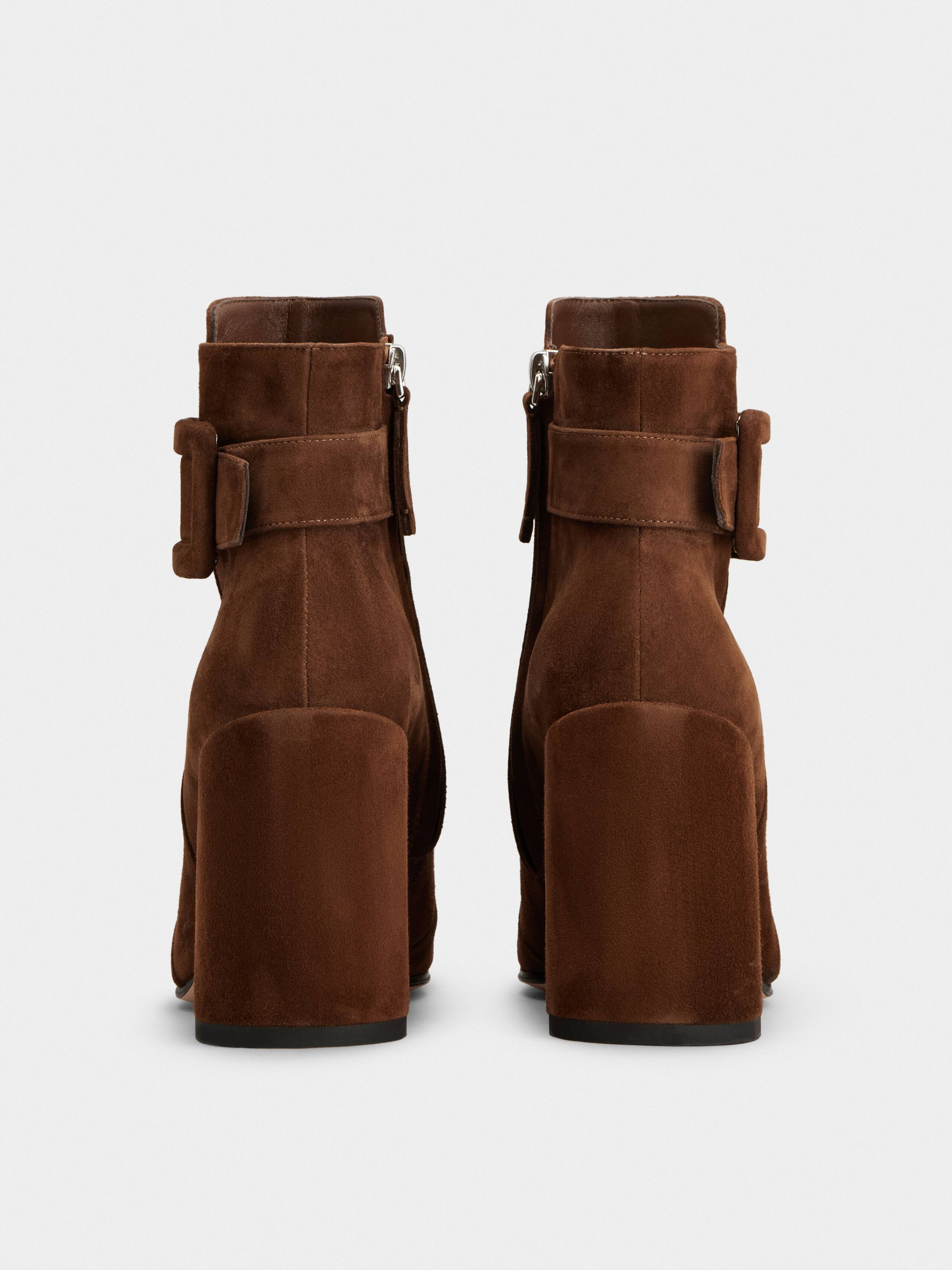 Booties in suede - 5
