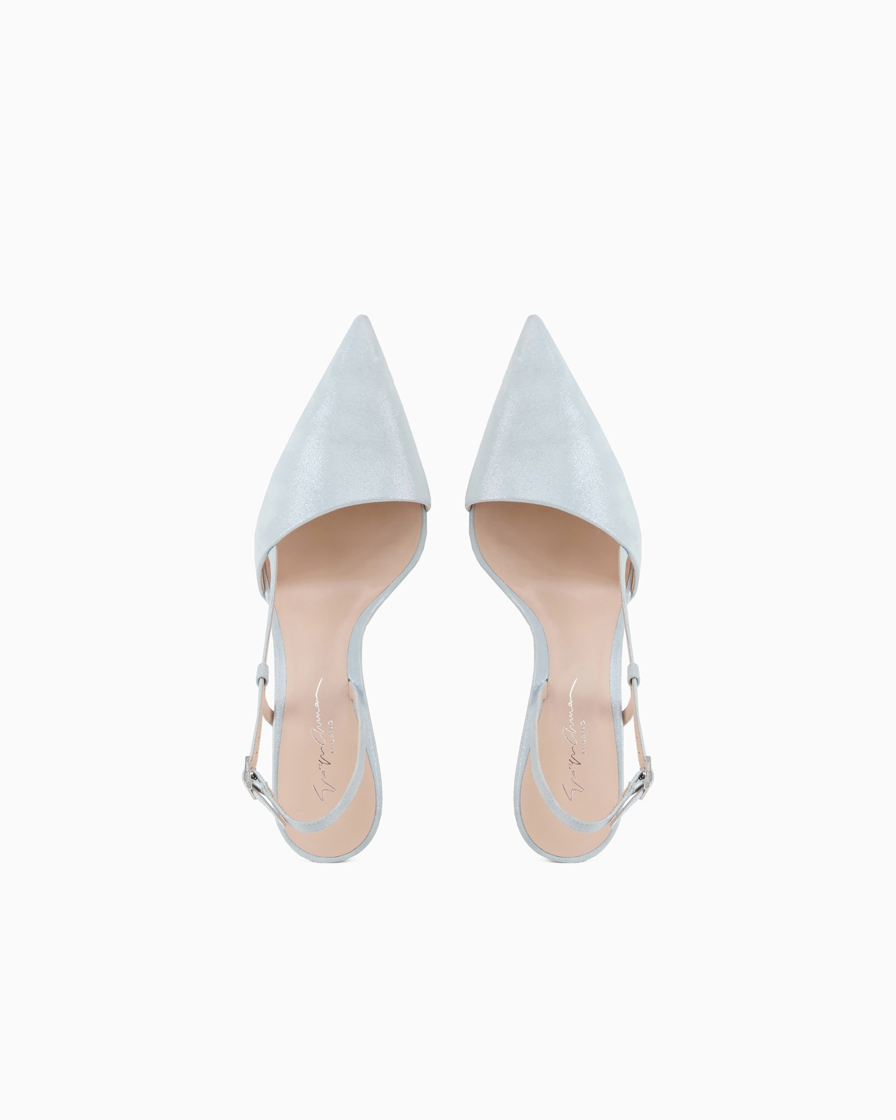 Laminated suede slingbacks - 3