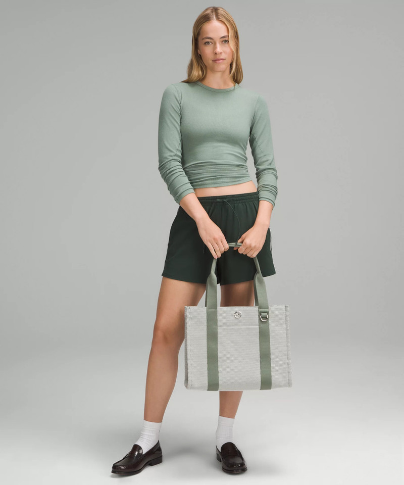 lululemon Two-Tone Canvas Tote Bag 10L outlook