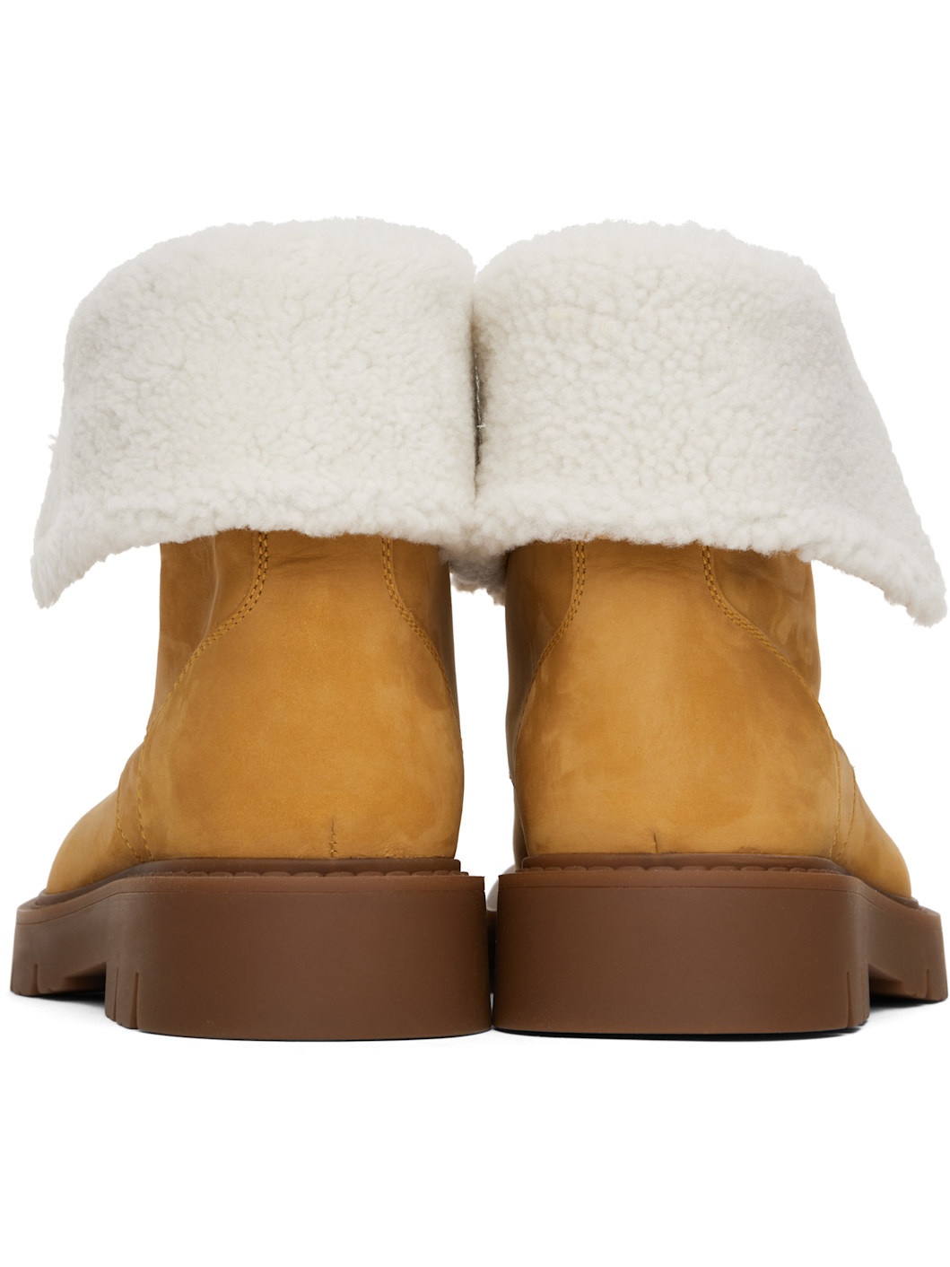 Beige Haddock Ankle Boots - 2