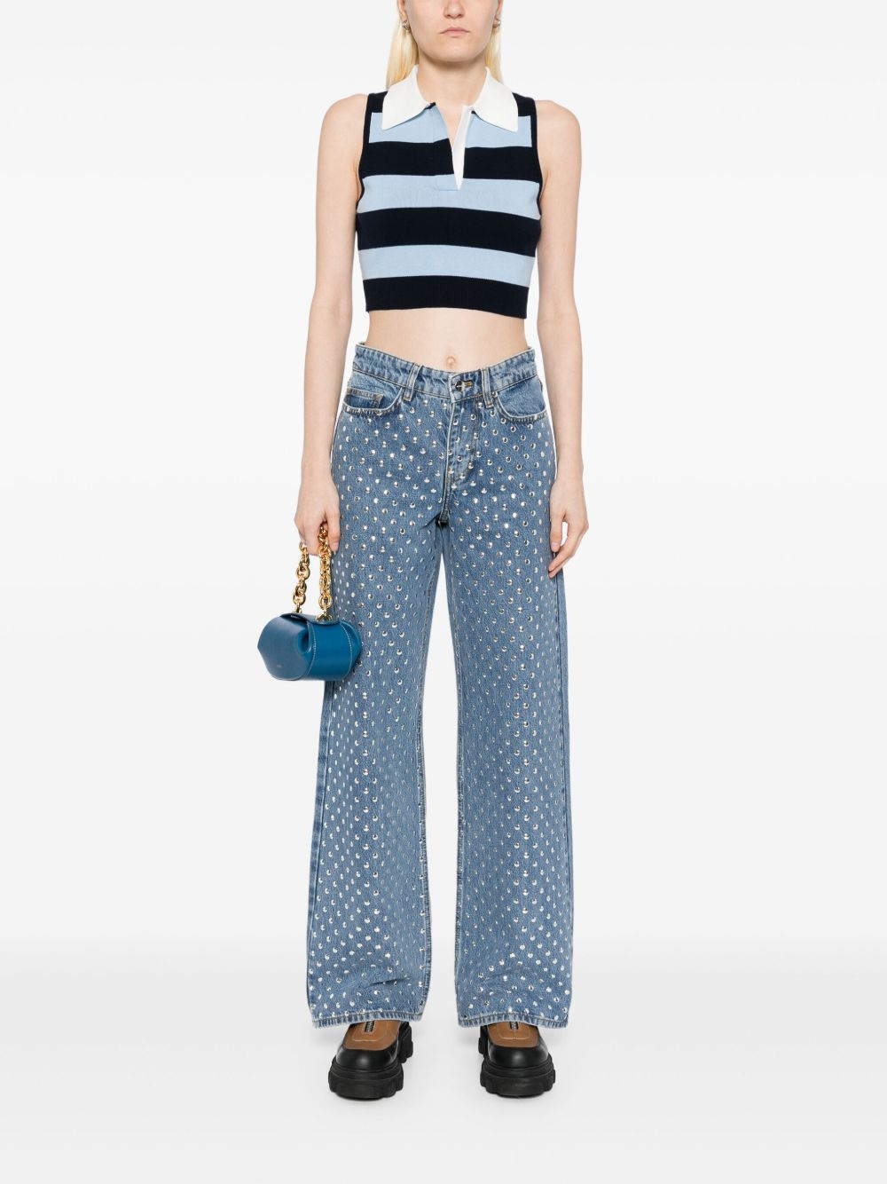 back-buckled top - 2