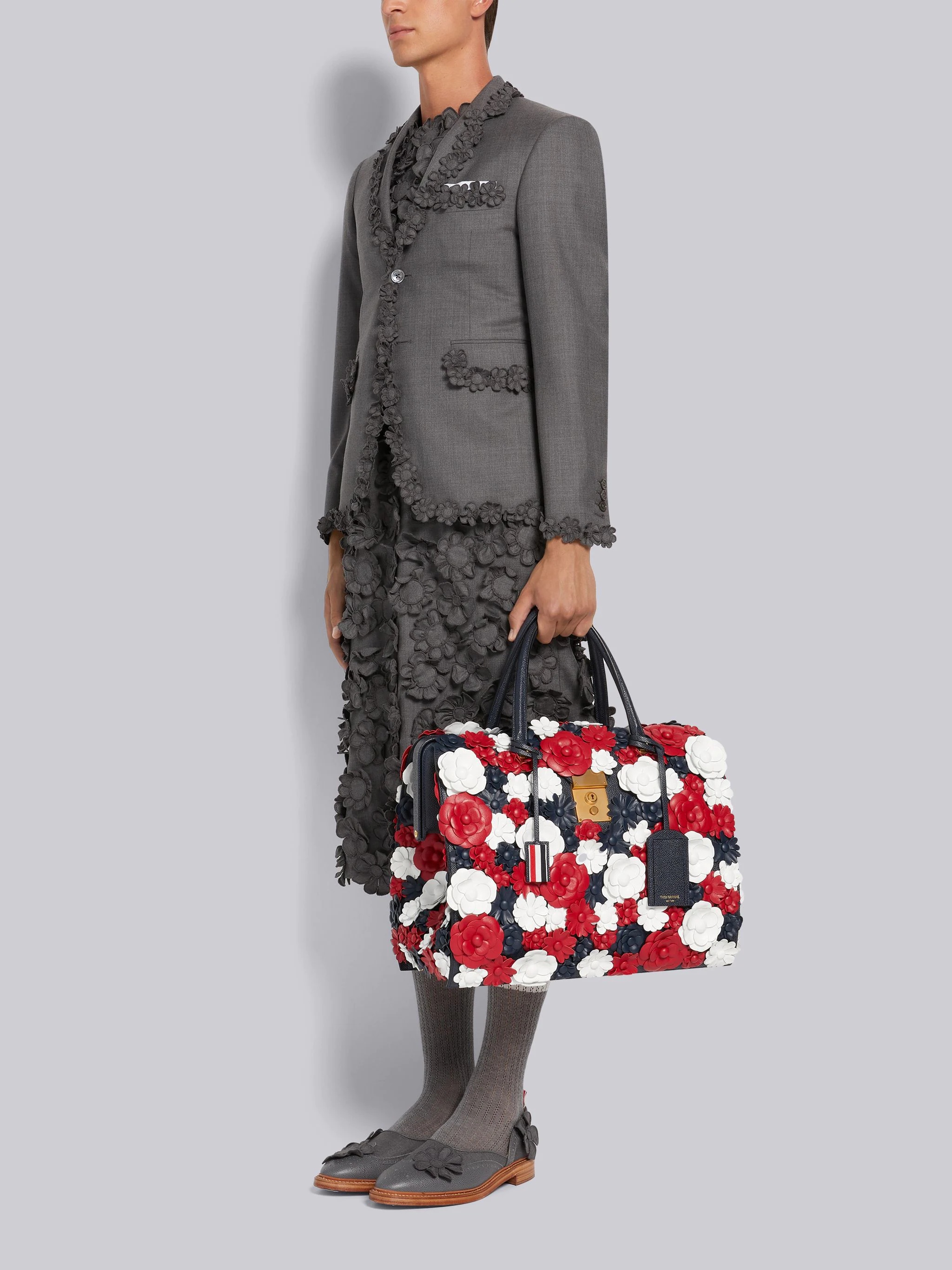 Multicolor Calf Leather Flower Mr. Thom - 6