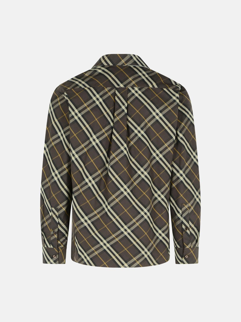 Burberry BROWN COTTON SHIRT outlook