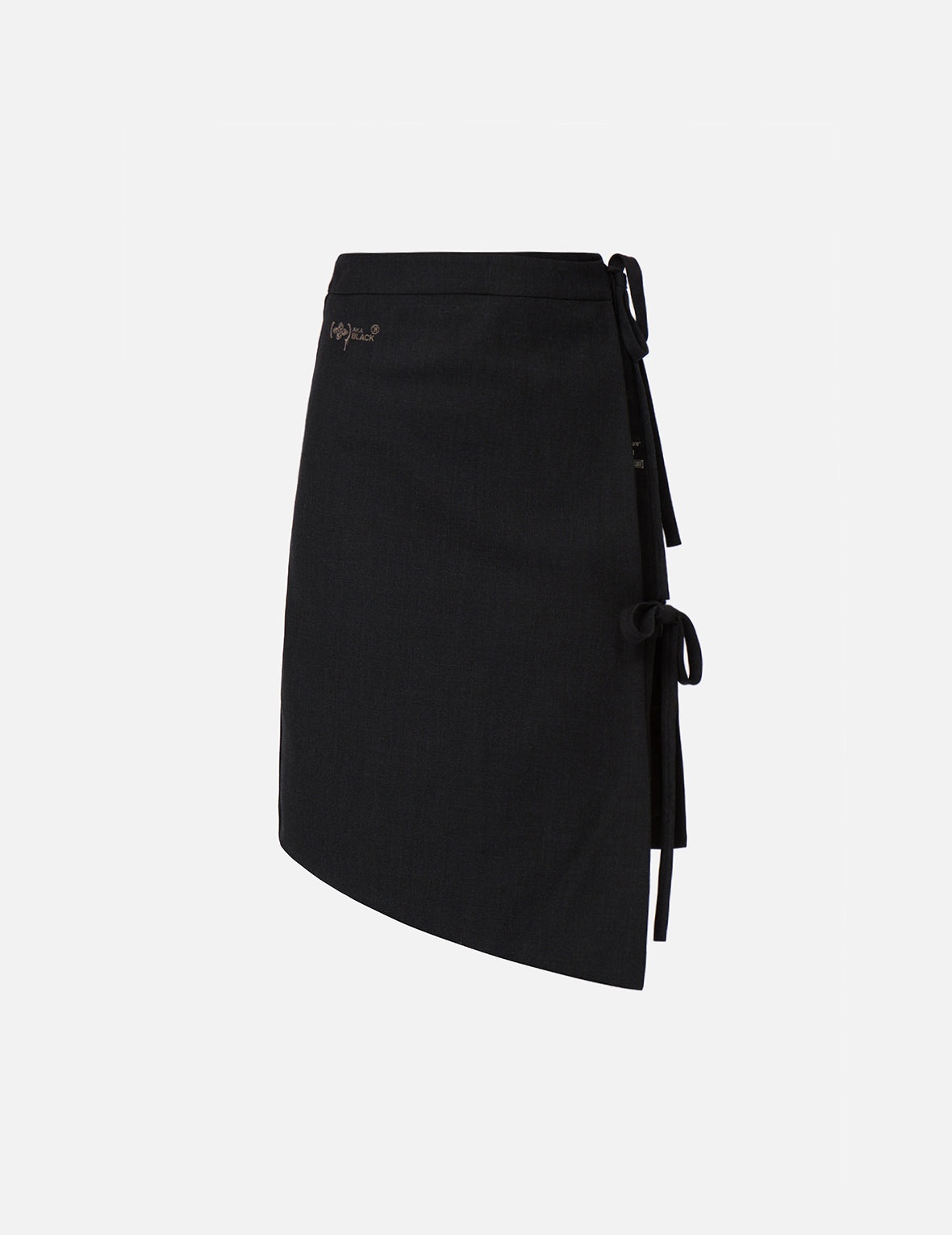 Asymmetric Wrap Skirt - 1