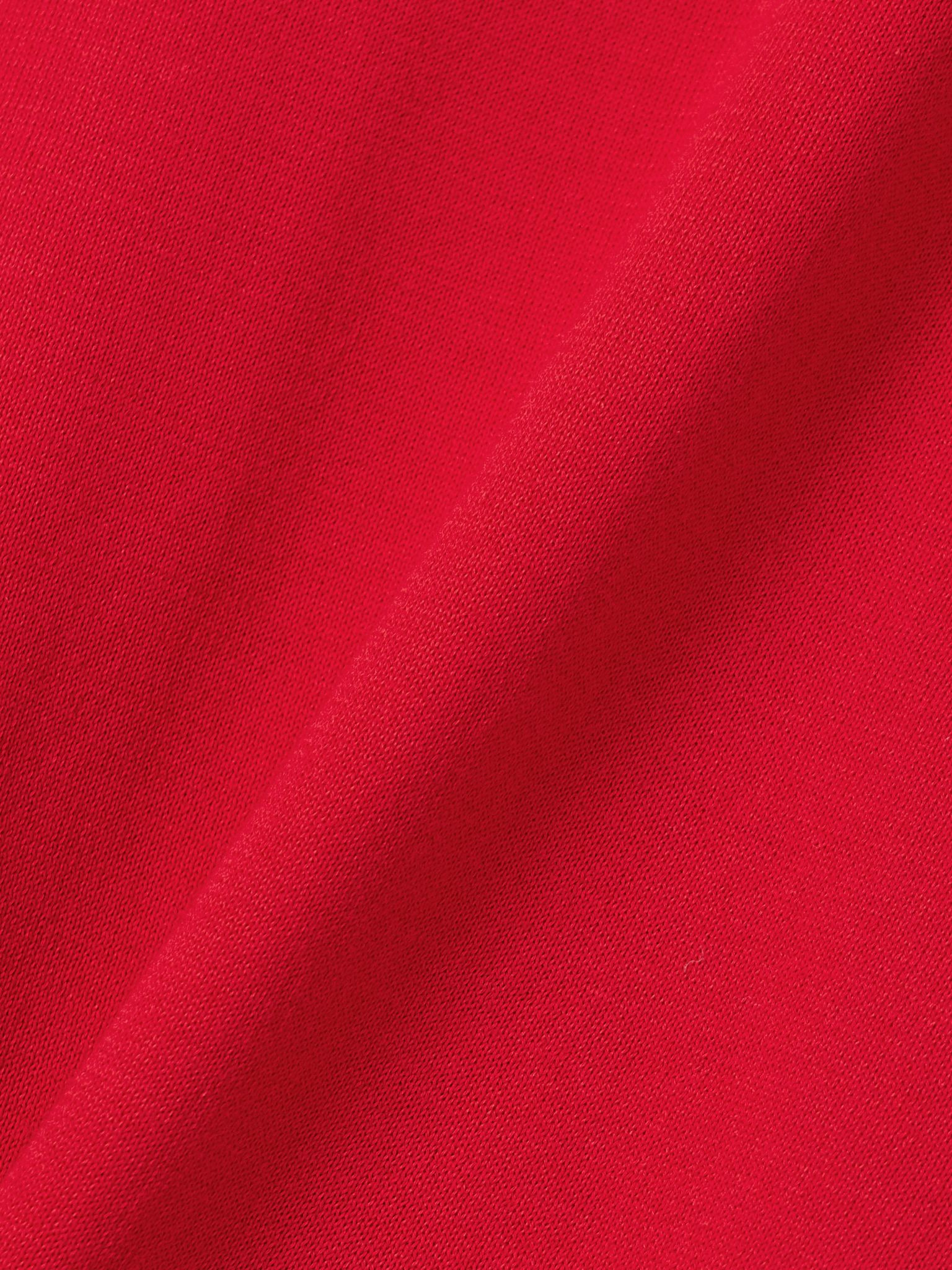 Owen cotton T-shirt Red - 5