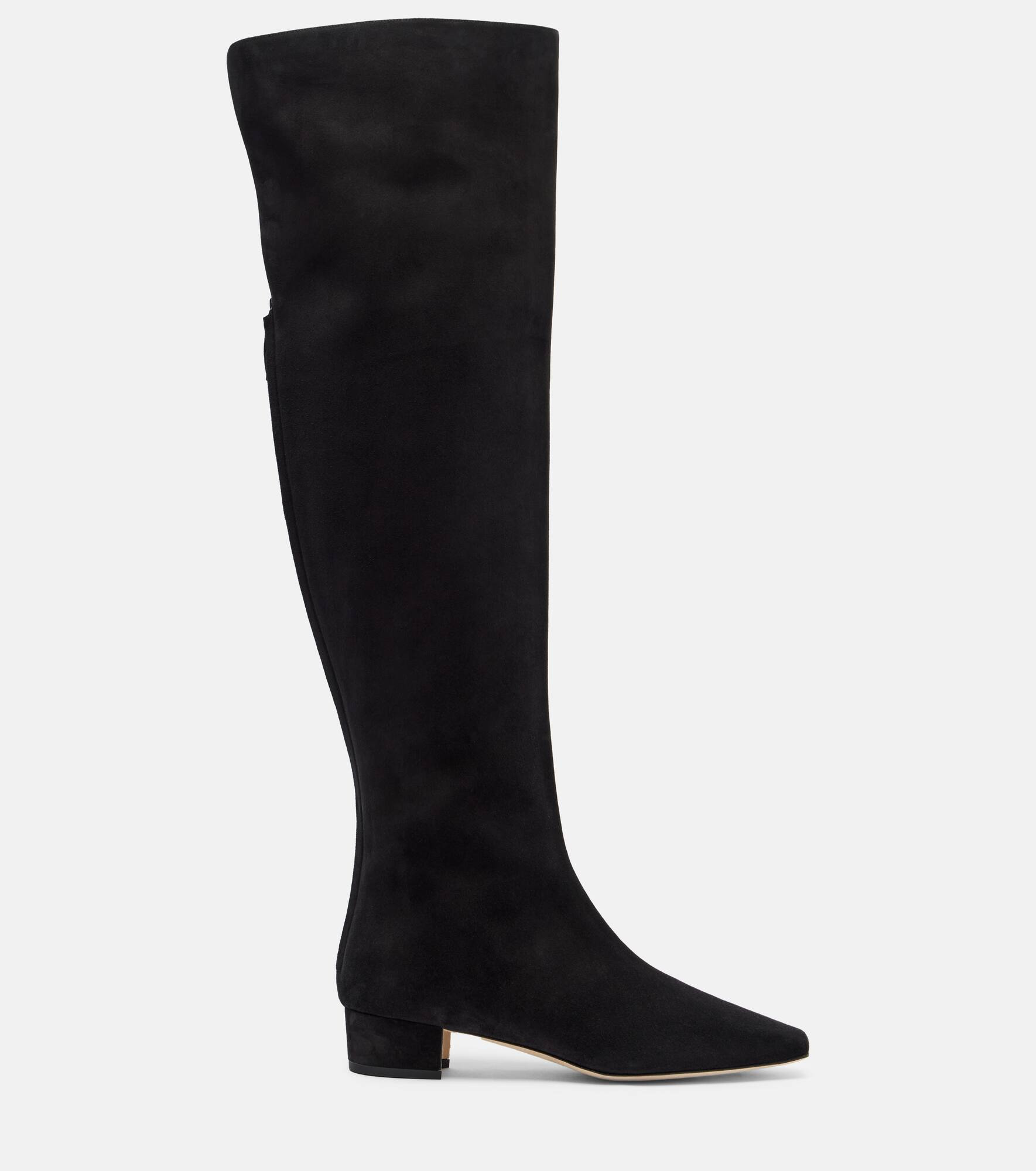 Gore suede over-the-knee boots - 4