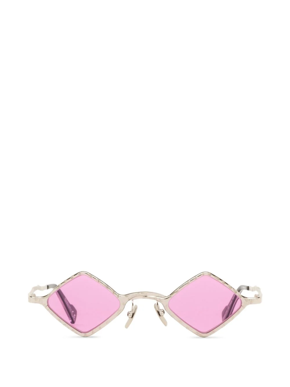 geometric-frame sunglasses - 1