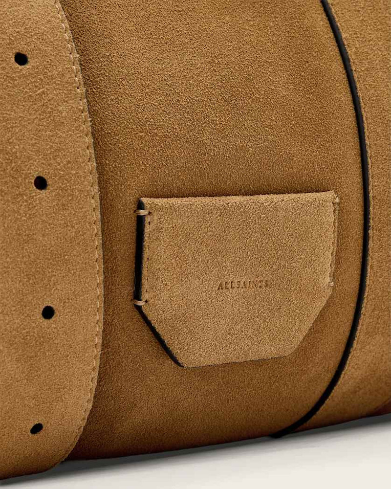 ARES SUEDE SHOULDER BAG 7