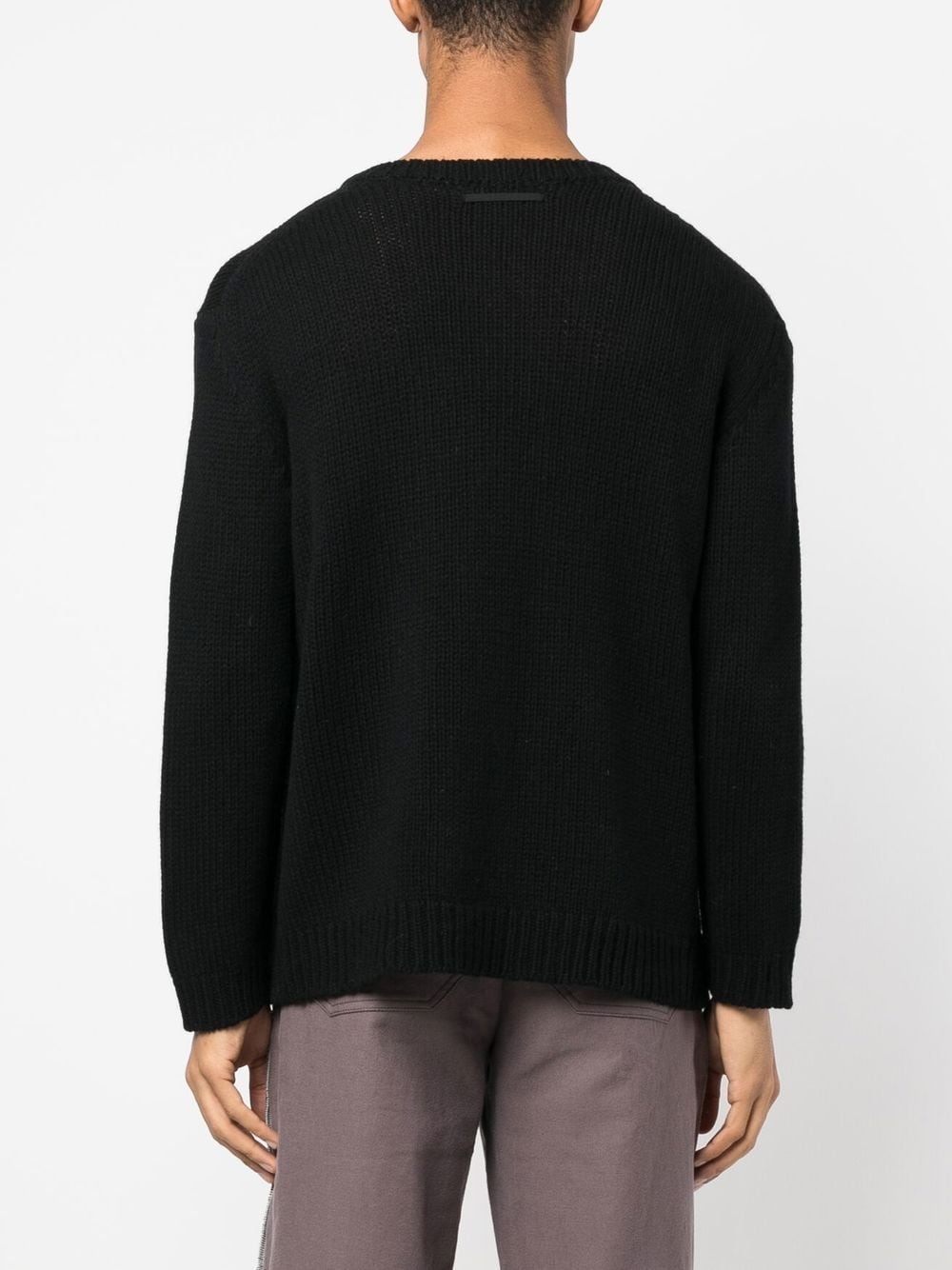 wool-cashmere blend jumper - 4