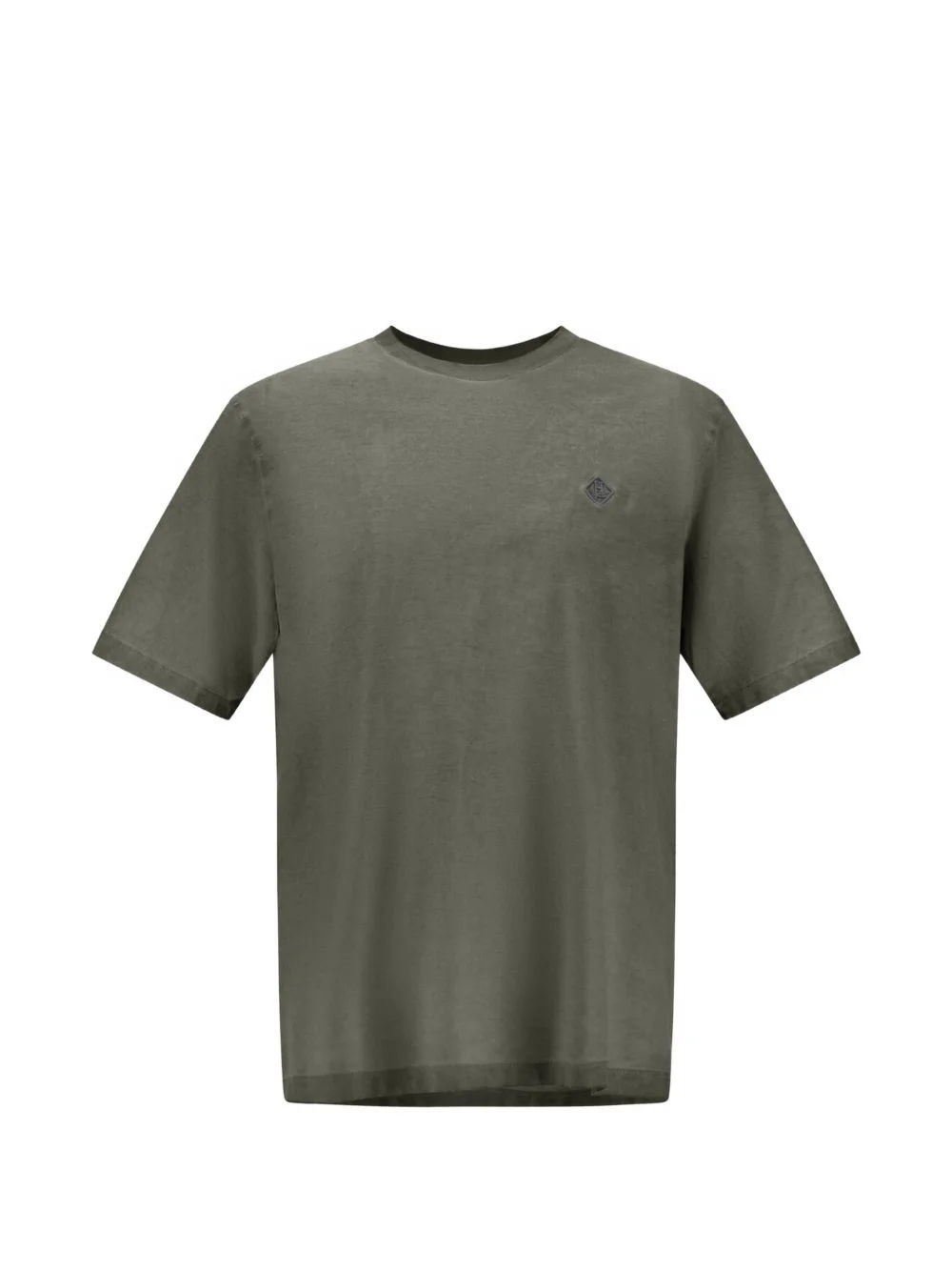logo-embroidered T-shirt - 1