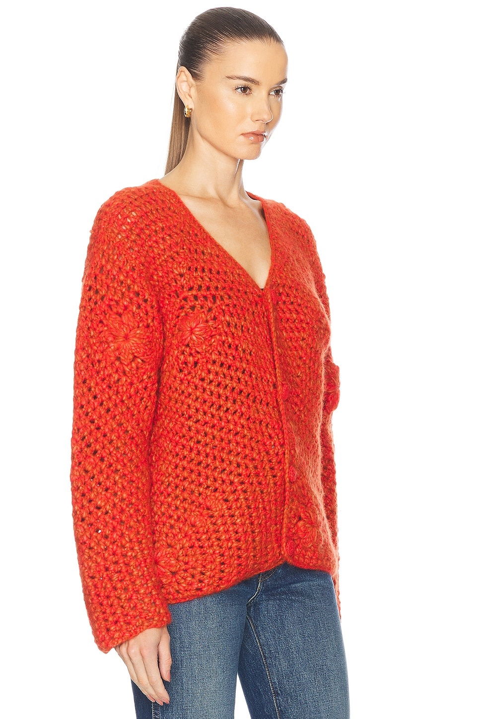 Crochet Boxy Cardigan - 2