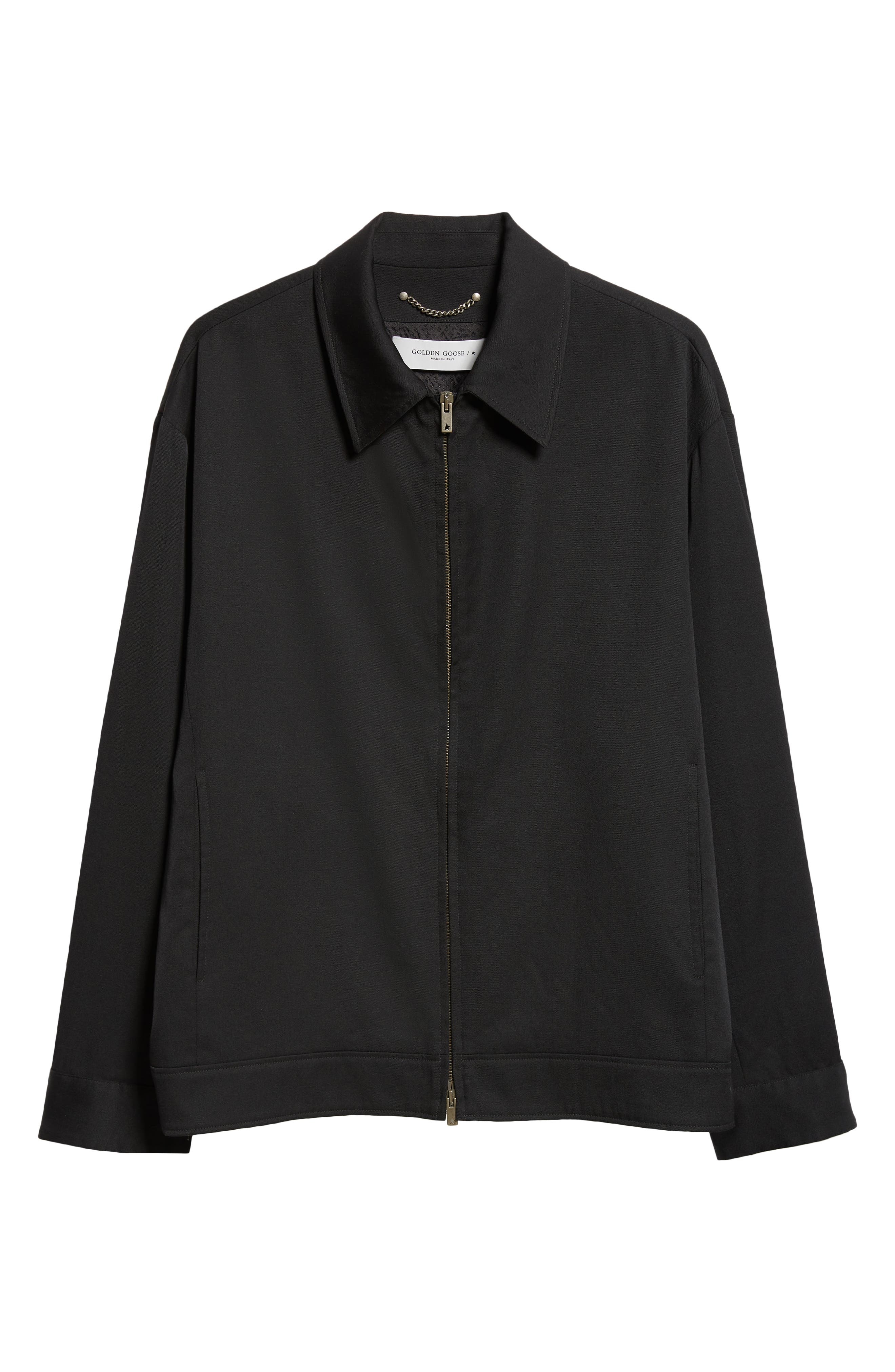 Luther Wool Gabardine Coach's Jacket - 7