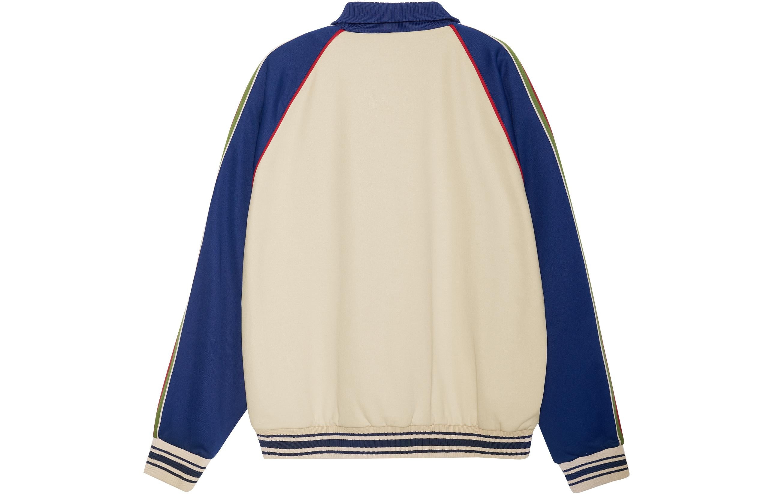 Gucci SS21 GG Patch Plain Knitted Zip Jacket For Men Multi-color 645207-XJC5O-9068 - 2