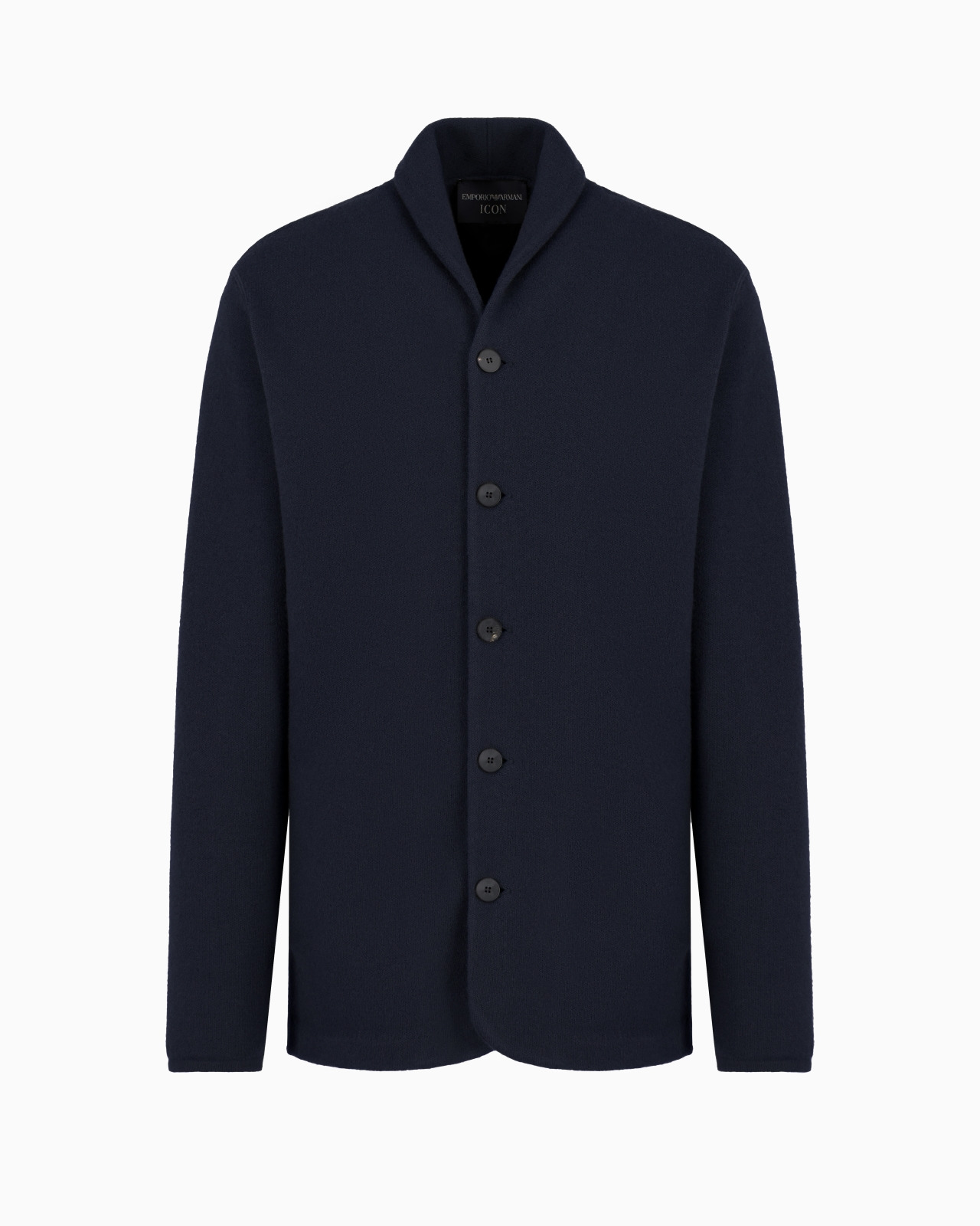 Icon plain-knit virgin-wool jacket - 1