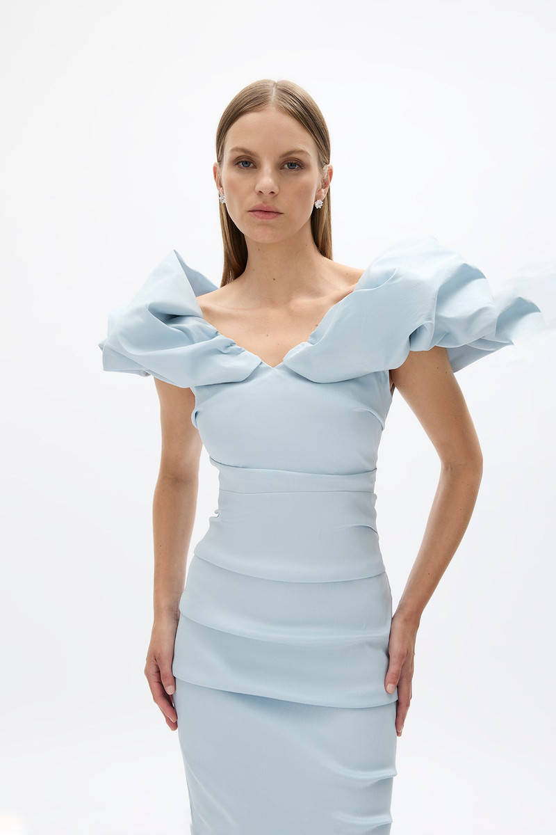 RACHEL GILBERT FREY GOWN outlook