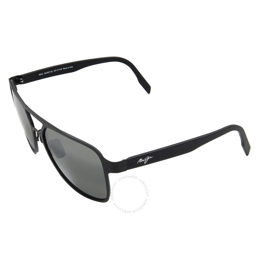 Maui Jim 2nd Reef Nuetral Grey Navigator Men's Sunglasses 607-02 59 - 4