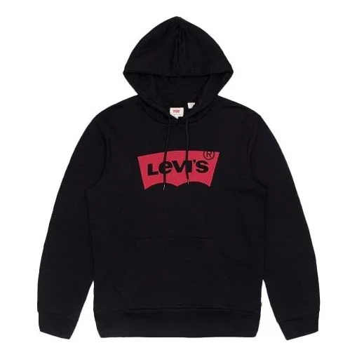 Levi's Drawstring Hoodie 'Black' 19622-0005 - 1