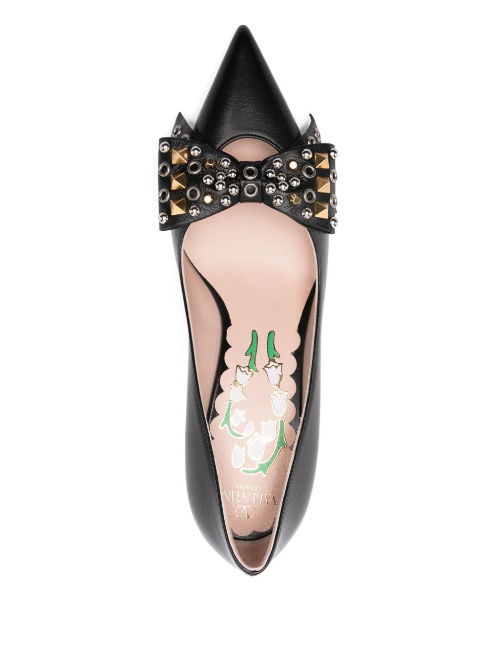 Valentino Garavani With Heel Black - 4