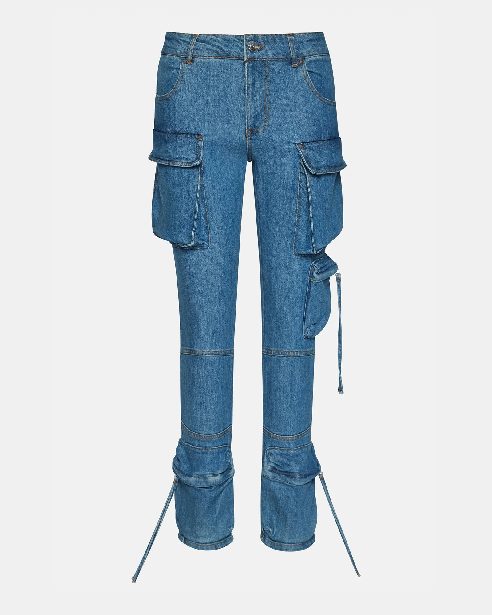 SKINNY DUO DENIM PANT - 1
