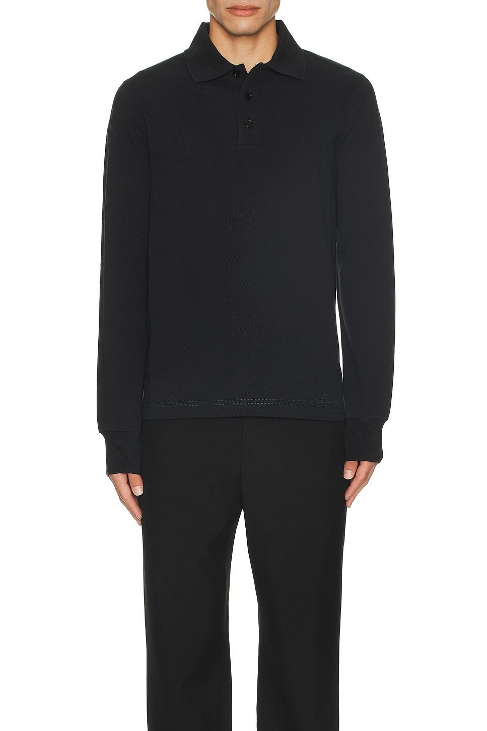 Long Sleeve Polo - 4