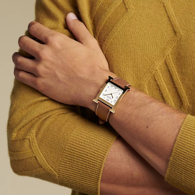 Hermès Heure H watch, 30.5 x 30.5 mm outlook
