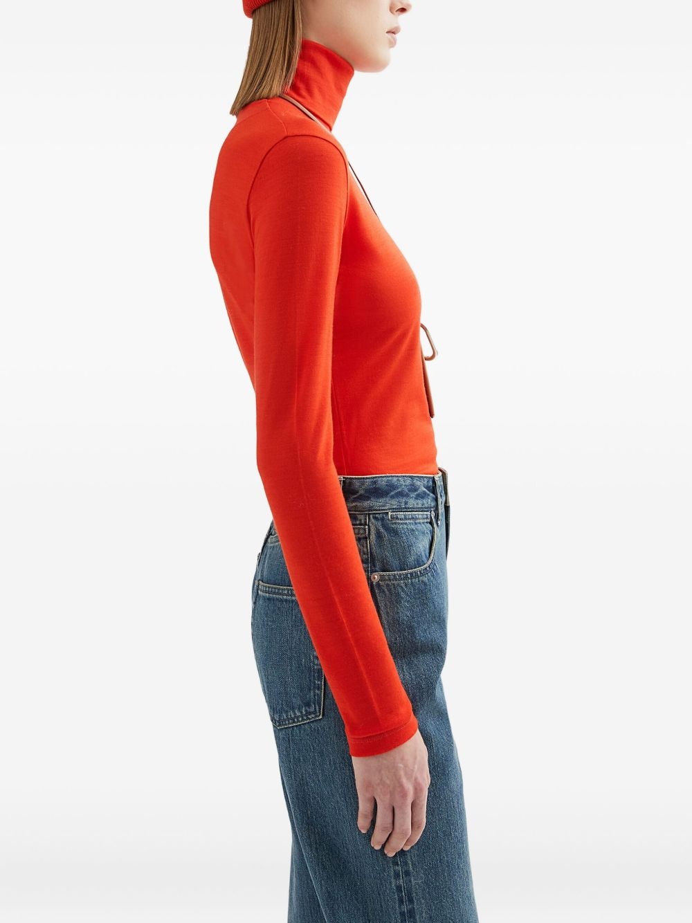 roll-neck T-shirt - 5