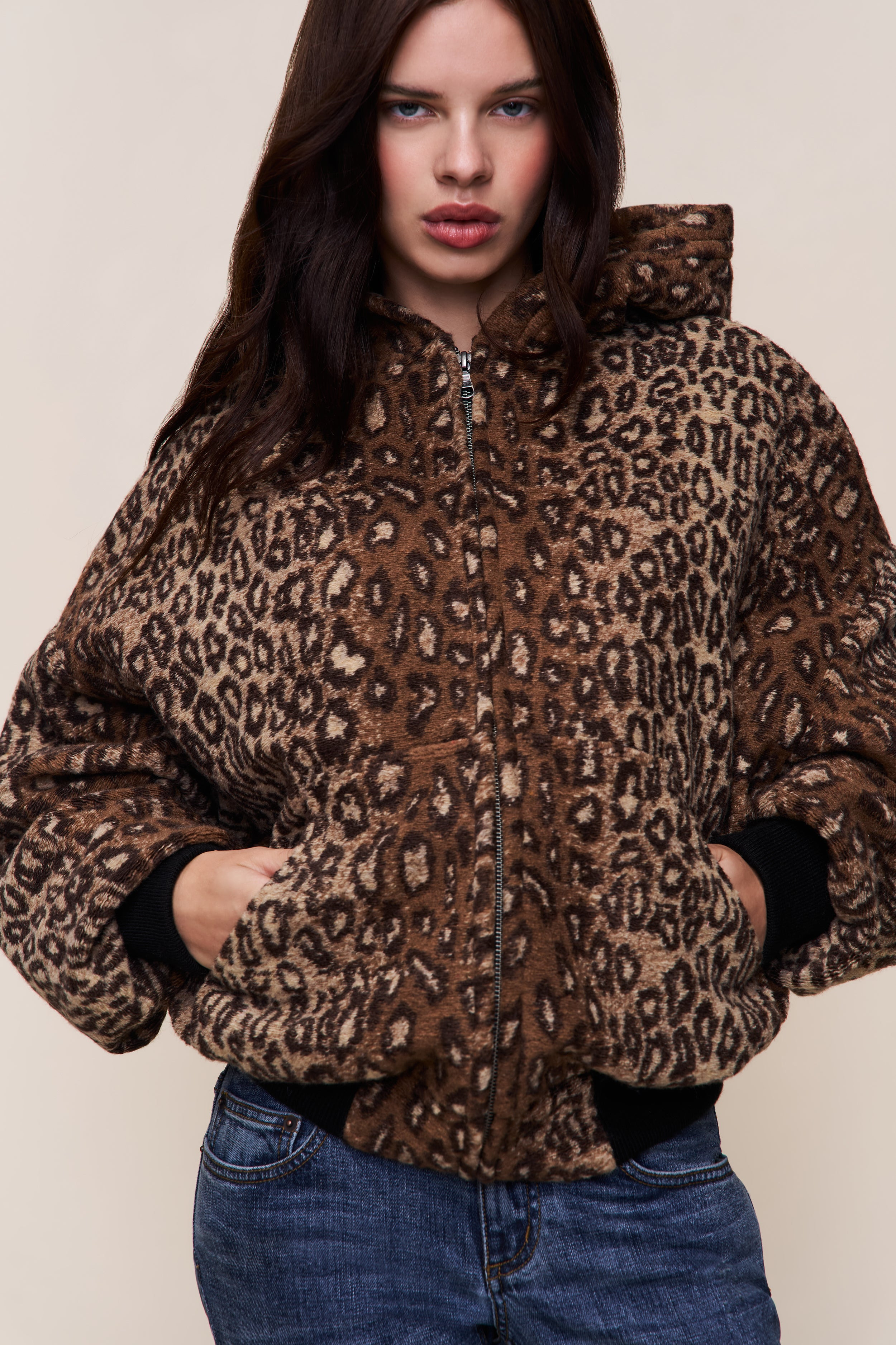 CHARLI HOODED QUILTED LINED JACKET - 5