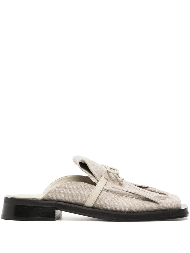 GIA/RHW Rosie 40 linen mules 1