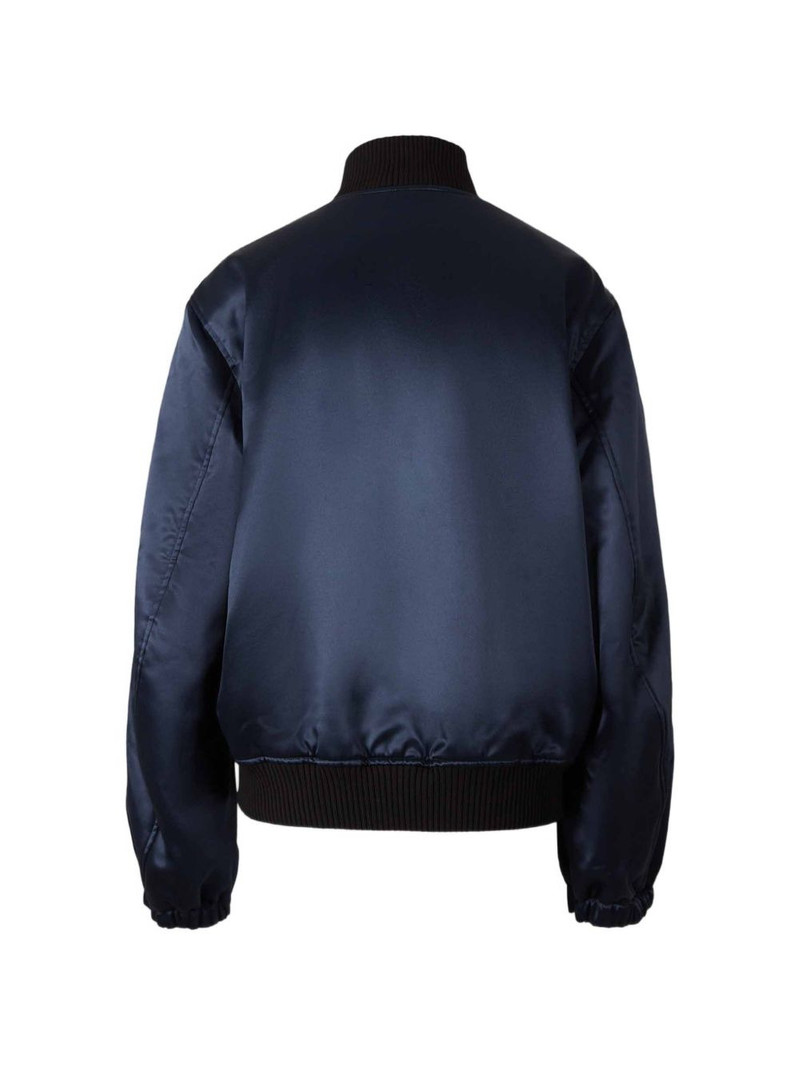 Off-White striped bomber jacket outlook