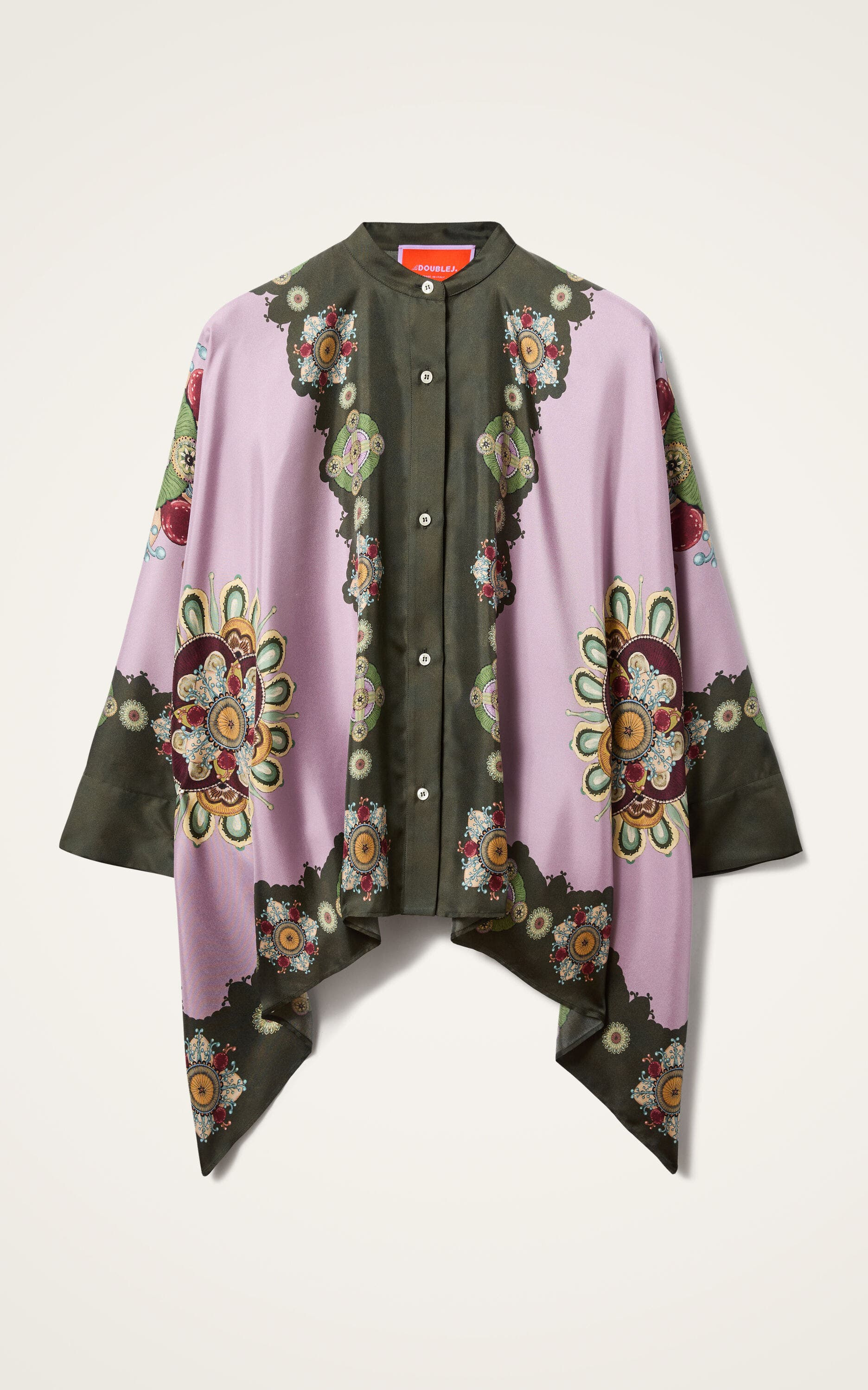 La DoubleJ Foulard Shirt Placée in Nucleus Placée Dusty Pink at Nordstrom - 1