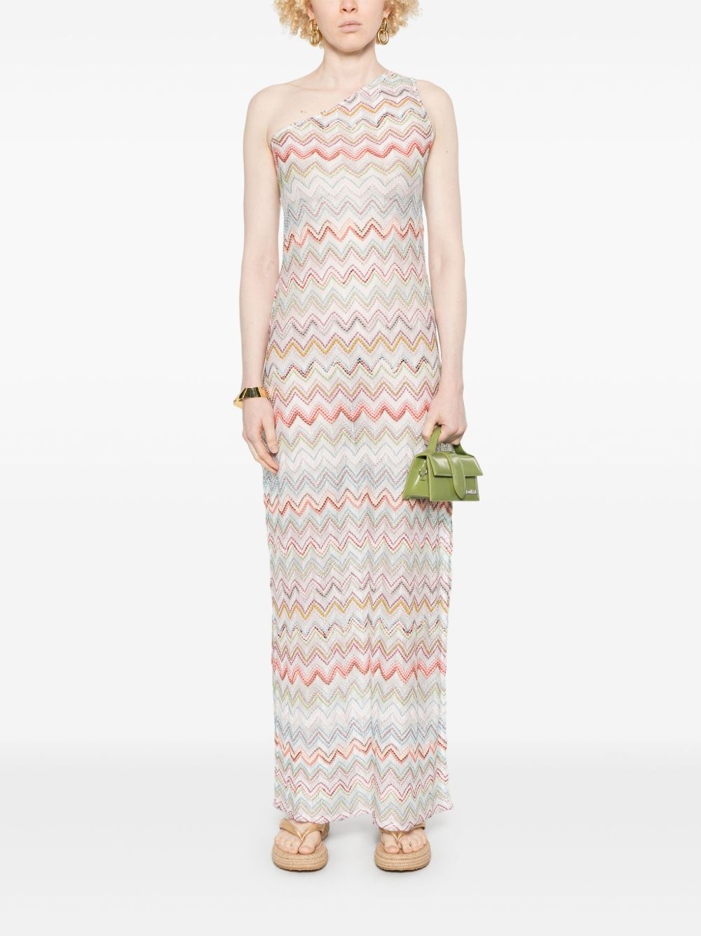 zigzag maxi dress - 2