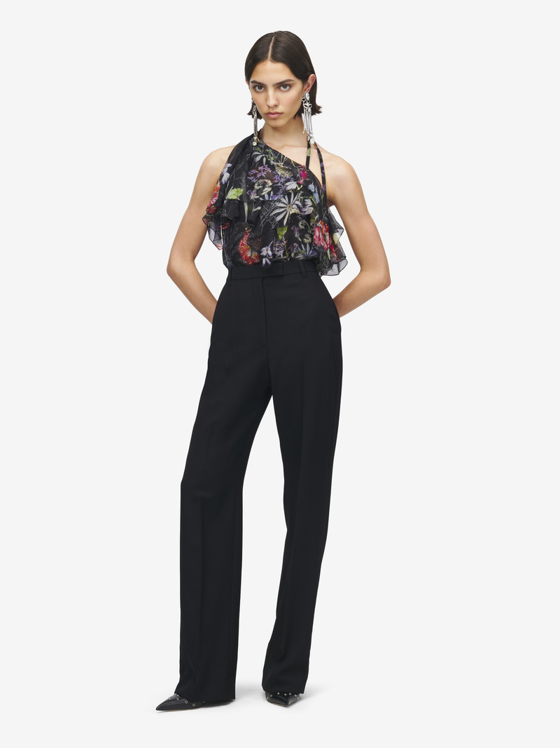 Alexander McQueen High-waisted Tailored Trousers outlook