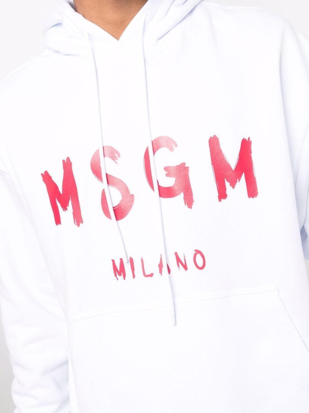 logo-print long-sleeve hoodie - 5