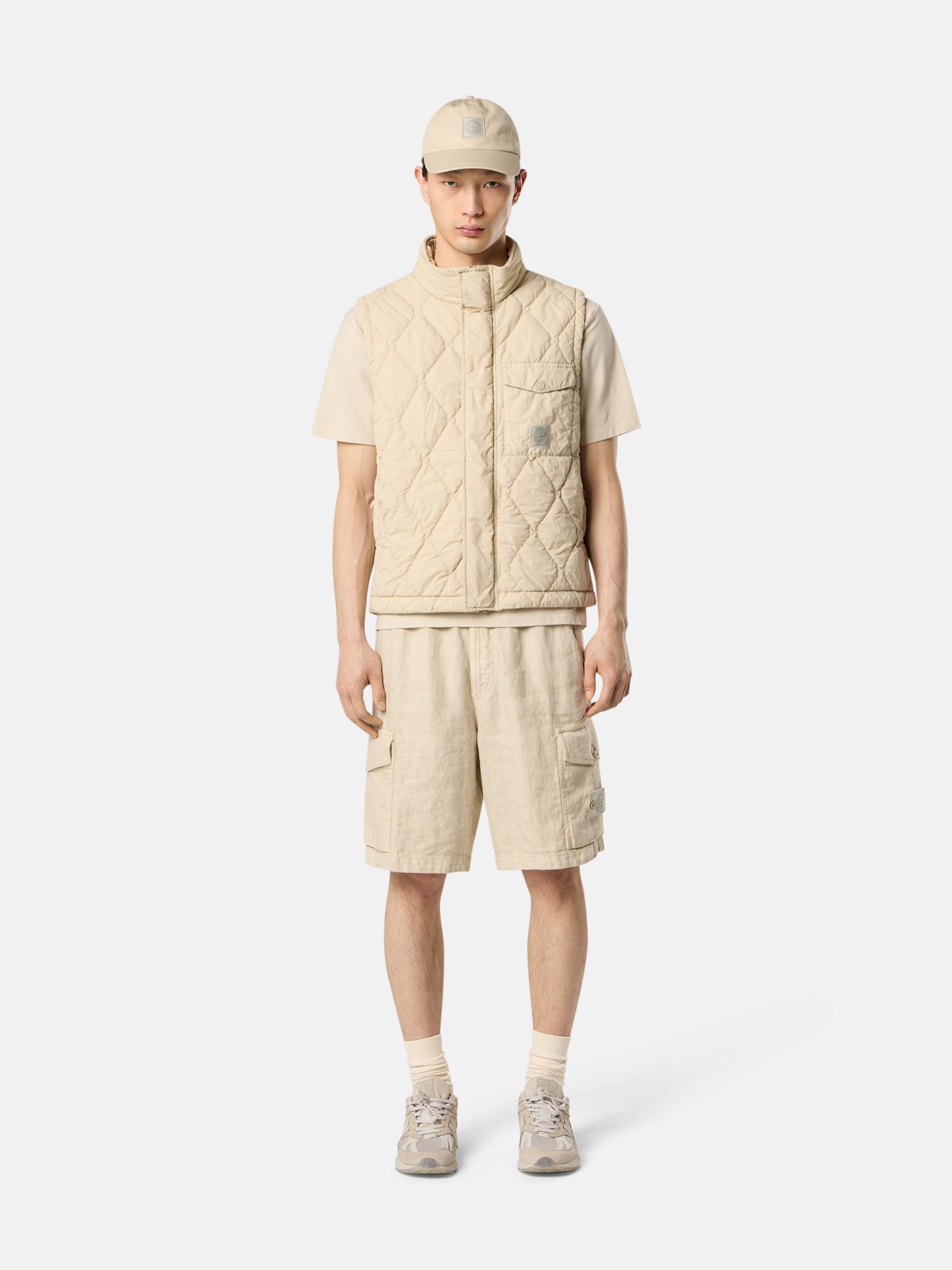 G100011 NYLON SMERIGLIATO WITH PRIMALOFT®-TC_STONE ISLAND GHOST - 3