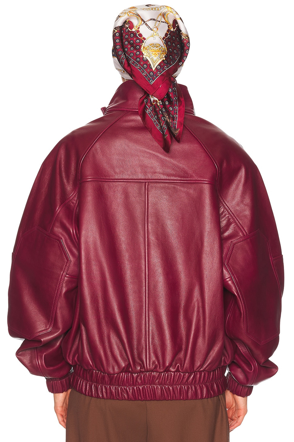 The Oversized Leather Bomber - 4