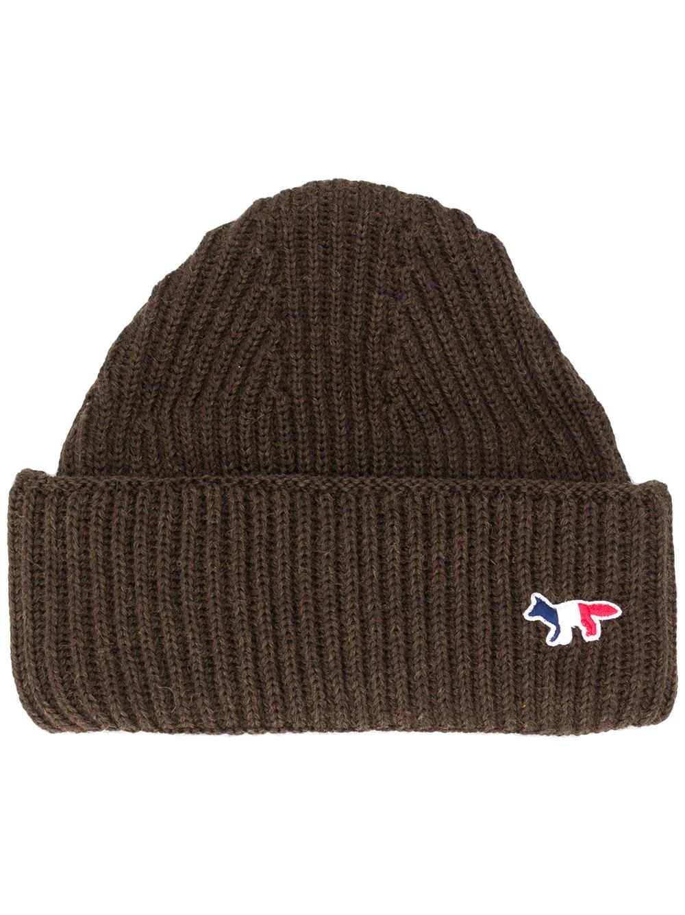 logo patch beanie - 1